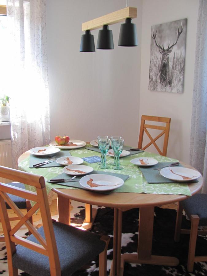 #7 Ferienhaus Mit Schlossblick Trunkelsberg Fuer Max 6 Personen,Kueche Komplett Eingerichtet, 2 Baeder 3 Schlafzimmer Top-Ausstattung Buitenkant foto
